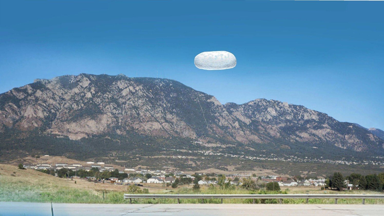The Colorado Springs "Potato" Over Cheyenne Mountain (FBI PURSUE Files)