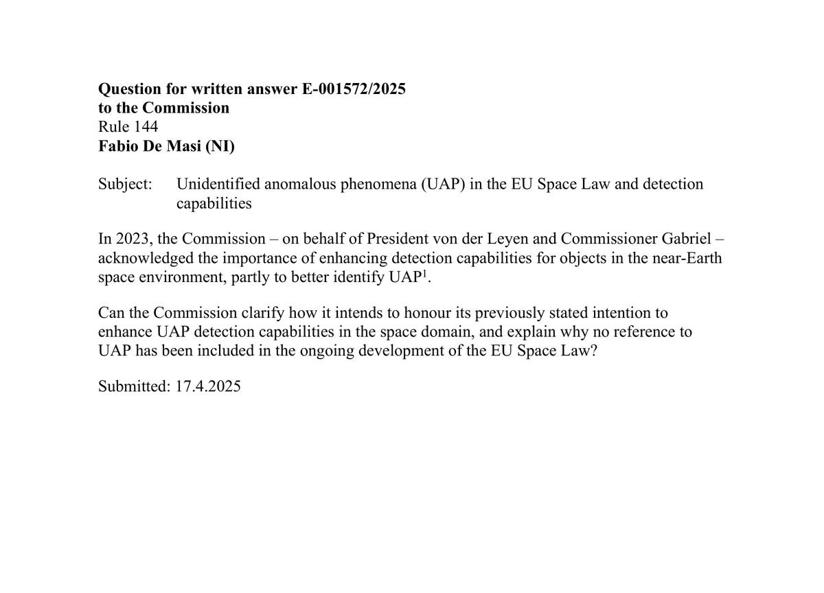 European Commission UAP Monitoring: Brussels, the EASA Reporting Gap and the Airline Pilots Who Stayed Silent (17 August 2026)