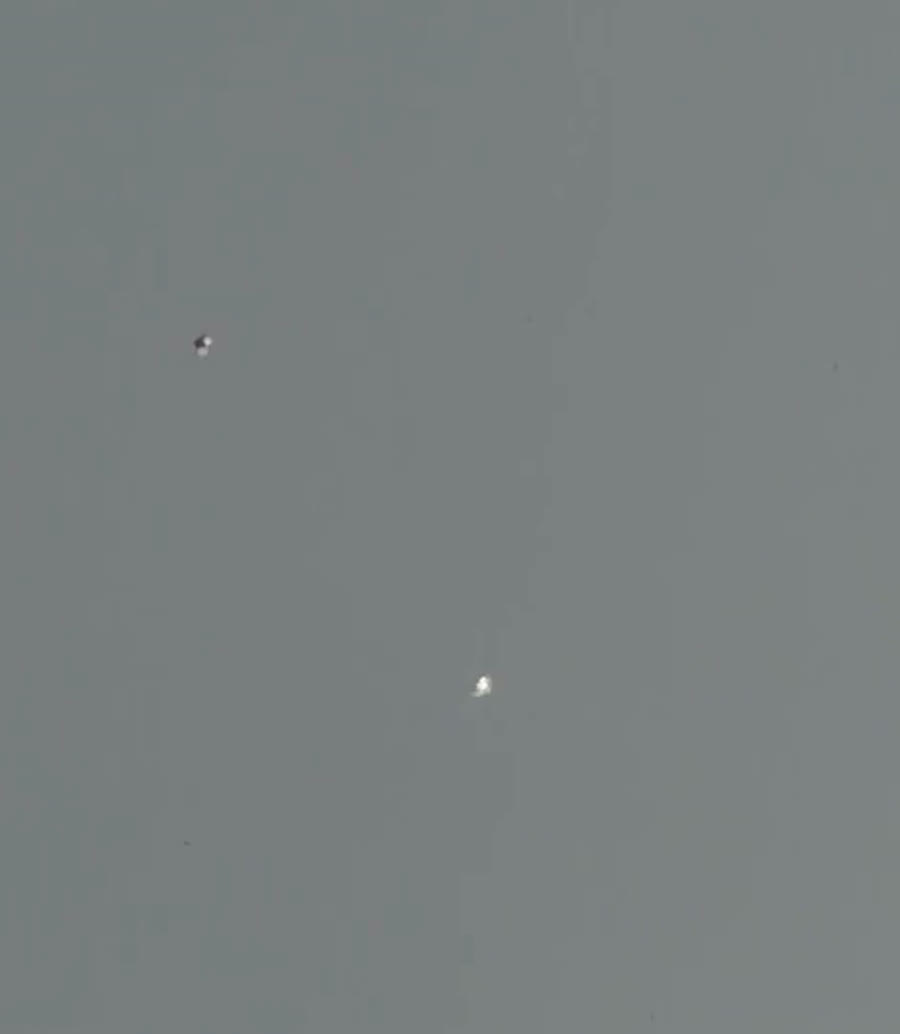 Two Orbs Over Helensburgh, Scotland