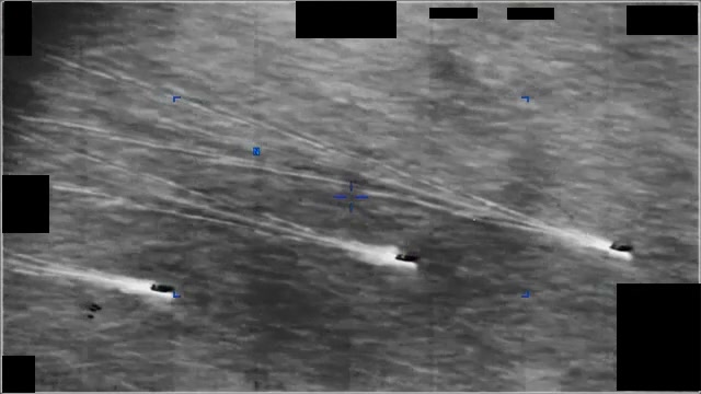 The Four UAP Formation Over Water Near Iran (PURSUE PR050)