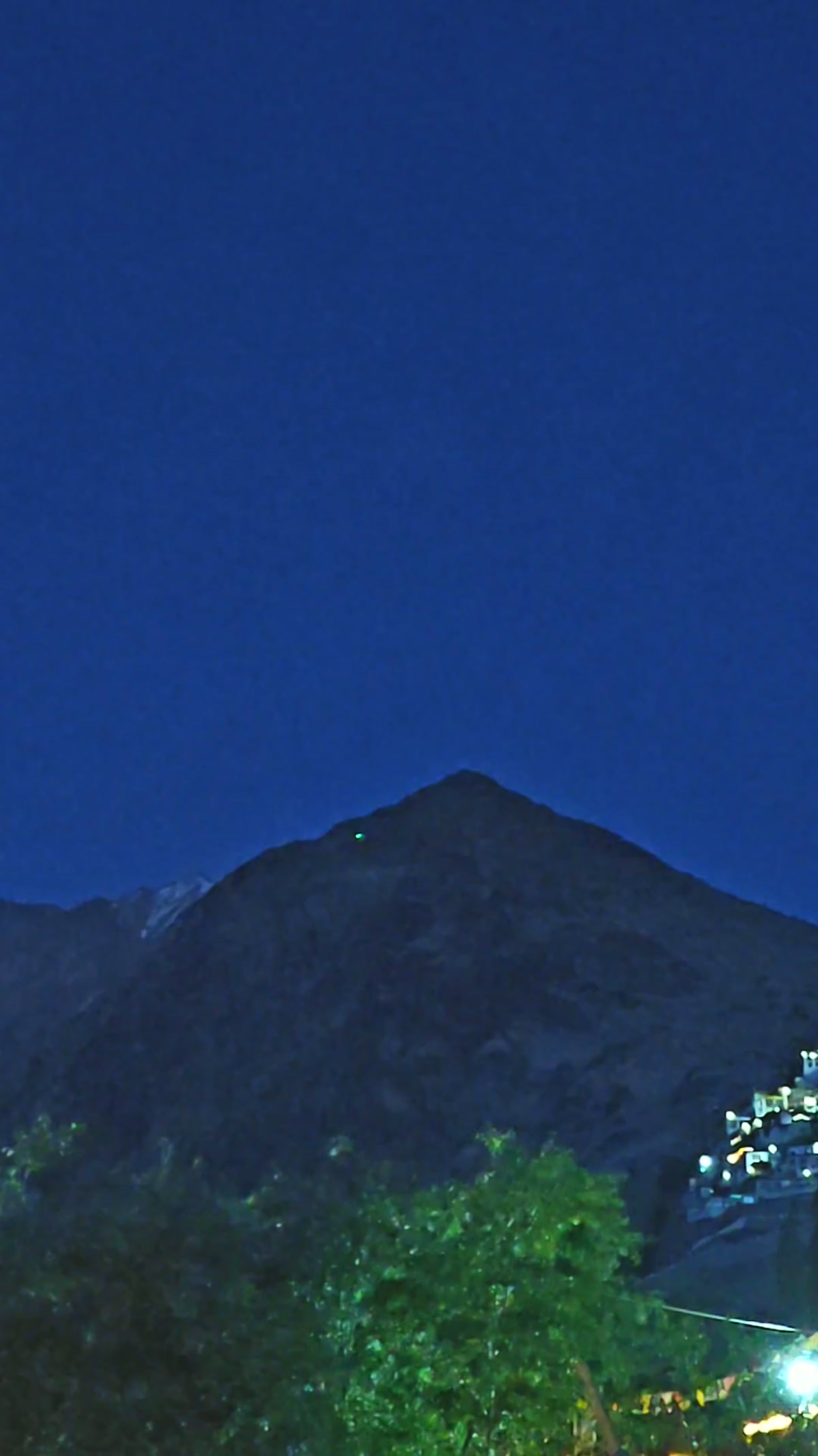A Green Object Over Diskit, Ladakh (June 2026)