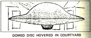A Saucer Hovers over Lynn, Massachusetts