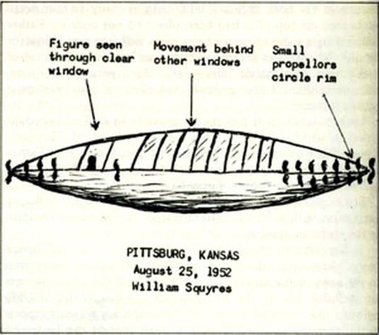 A UFO with Occupants over Pittsburg, Kansas (1952)