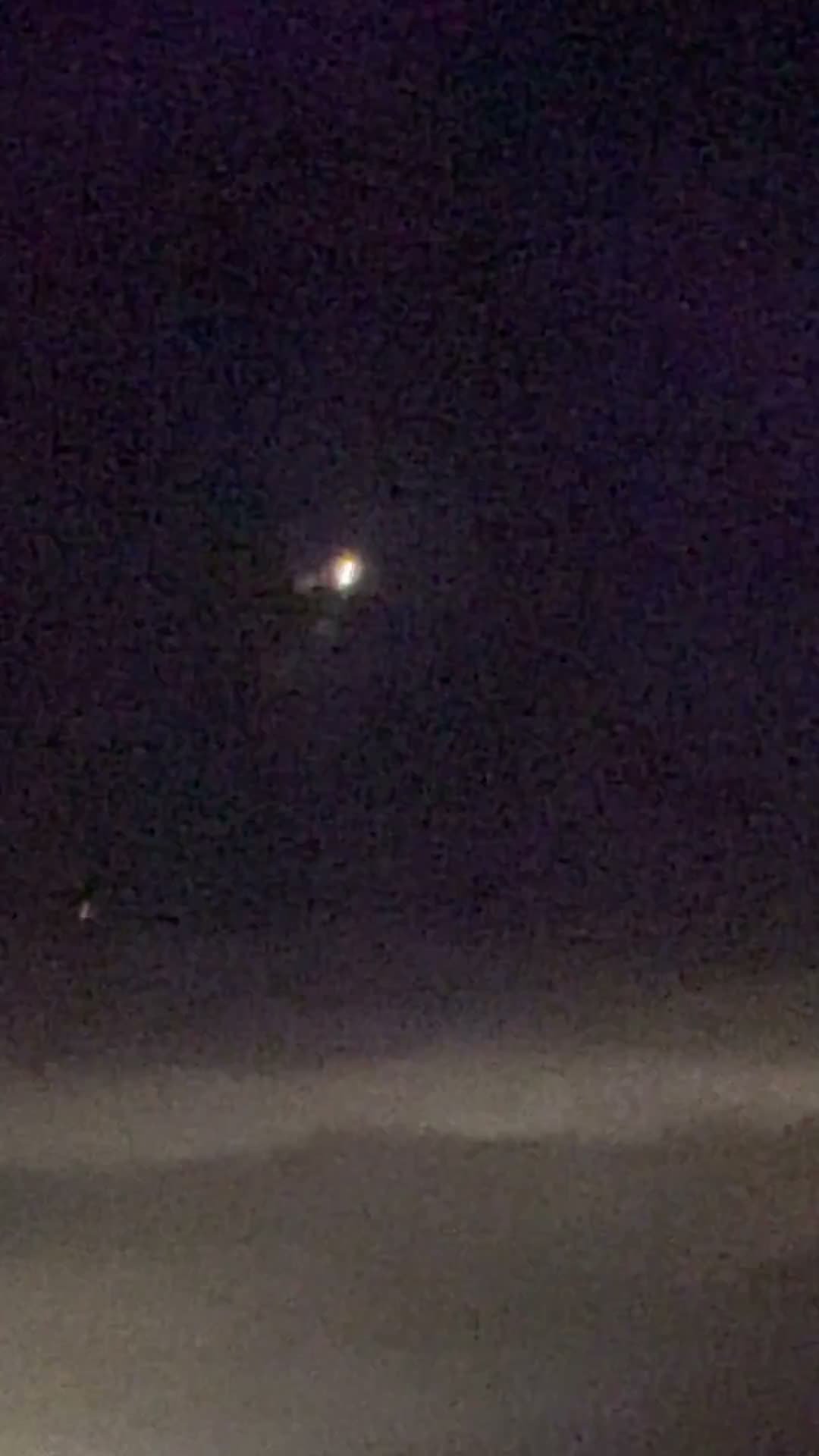 An Amber Light Above the Clouds Near San Francisco (23 June 2026)