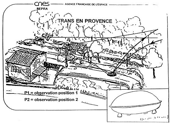 The Trans-en-Provence Landing Trace